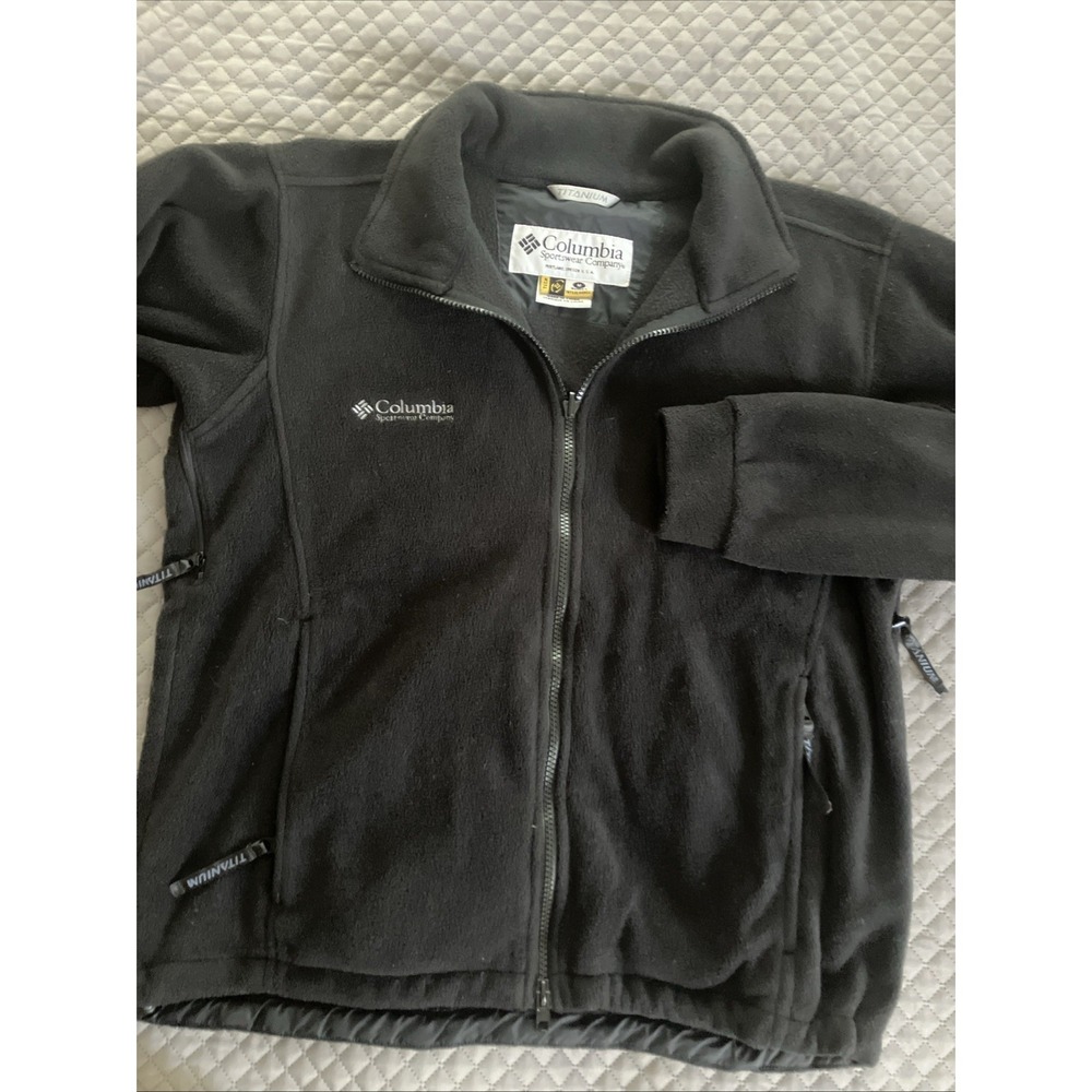 COLUMBIA TITANIUM TECH INTERCHANGE JACKET WOMEN'S MEDIUM FULL ZIP BLACK COAT - Picture 3 of 8